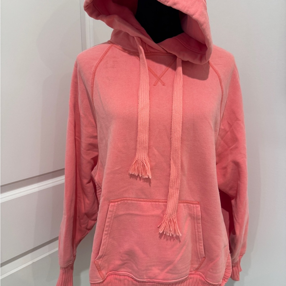 American Eagle Outfitters Pink Hoodie Coral